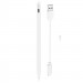 Стилус Hoco GM112 Intelligent anti-lost active capacitive pen with digital display for iP (White) в магазине vchehle.ua