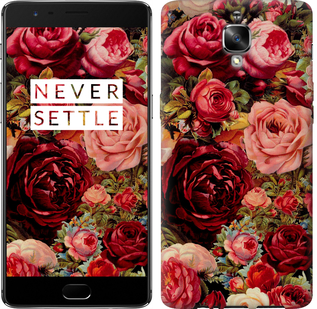 

Чехол Цветущие розы для OnePlus 3T 687988