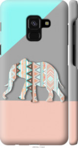 Чехол Узорчатый слон для Samsung Galaxy A8 2018 A530F