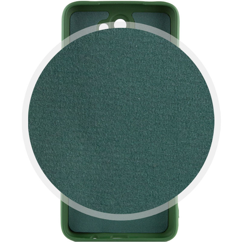 Фото Чохол Silicone Cover Lakshmi Full Camera (A) на Xiaomi Redmi 9 (Зелений / Dark green) на vchehle.ua