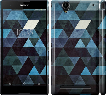 

Чехол Треугольники для Sony Xperia T2 Ultra Dual D5322 79876