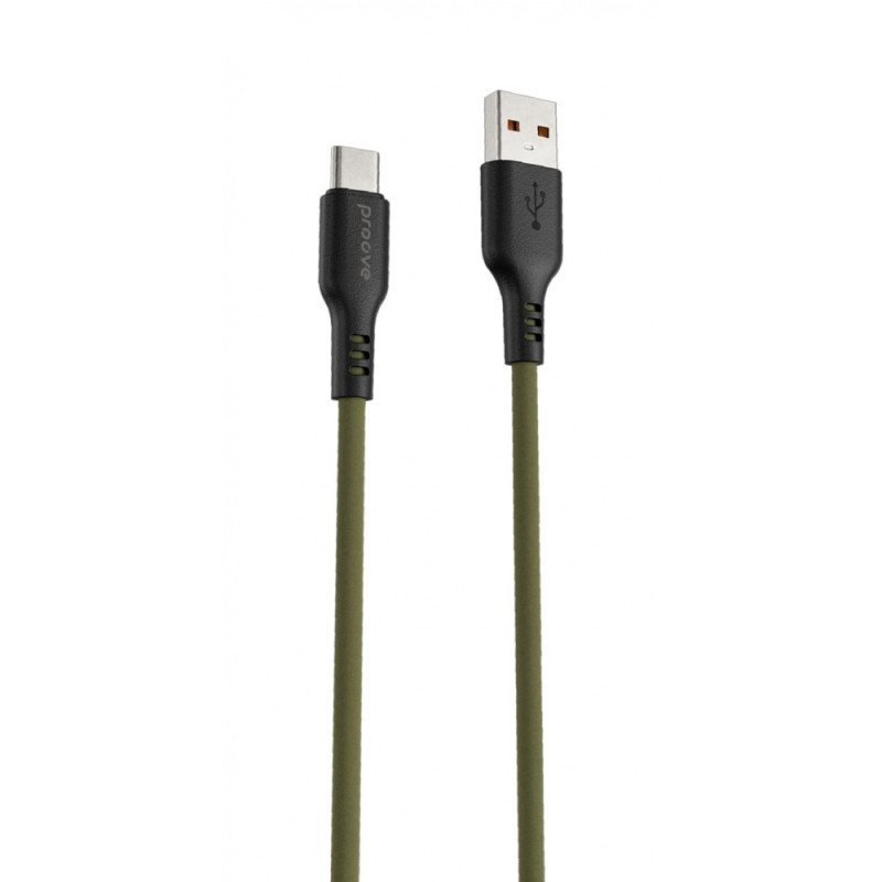 Дата кабель Proove Rebirth USB Type-C 2.4A (1m) (Green)