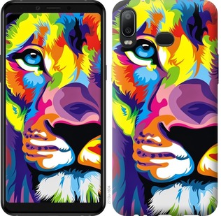 

Чохол Різнобарвний лев на Samsung Galaxy A6s 689581
