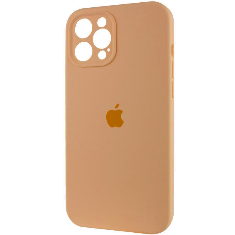 Фото Чехол Silicone Case Full Camera Protective (AA) для Apple iPhone 12 Pro (6.1") (Оранжевый / Cantaloupe) в магазине vchehle.ua