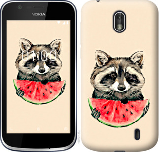 

Чехол Енотик с арбузом для Nokia 1 800108