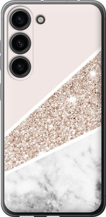 Чехол Пастельный мрамор для Samsung Galaxy S23