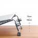 Купить Подставка для ноутбука Baseus UltraStable (4-Gear Adjustable) (B10053100811-00) (Space grey) на vchehle.ua