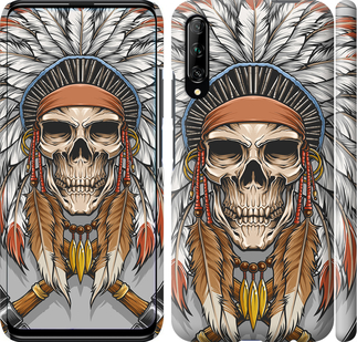 

Чехол Череп индейца для Huawei P Smart Pro 902544