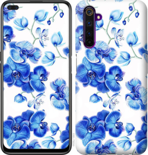 

Чехол Голубые орхидеи для Realme 6 Pro 920705
