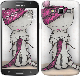 

Чохол Кішка рукодільниця на Samsung Galaxy Grand 2 G7102 584124