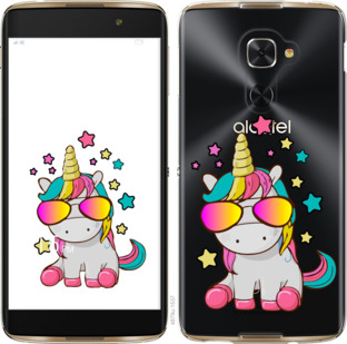 

Чохол Єдиноріг в окулярах на Alcatel Idol 4 Pro 923971