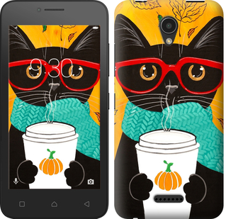 

Чохол Осінній кіт на Lenovo A Plus / A1010 581021