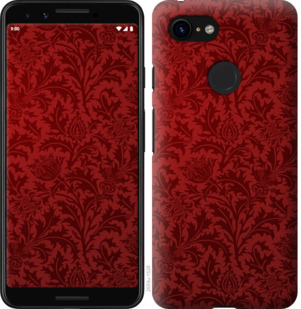 

Чохол Чохол цвета бордо для Google Pixel 3 779240