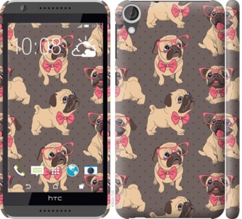 

Чохол мопсики 2 на HTC Desire 820 731372