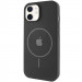 Чехол Silicone Case Full Protective (AA) with Magnetic Safe для Apple iPhone 11 (6.1") (Черный / Black)