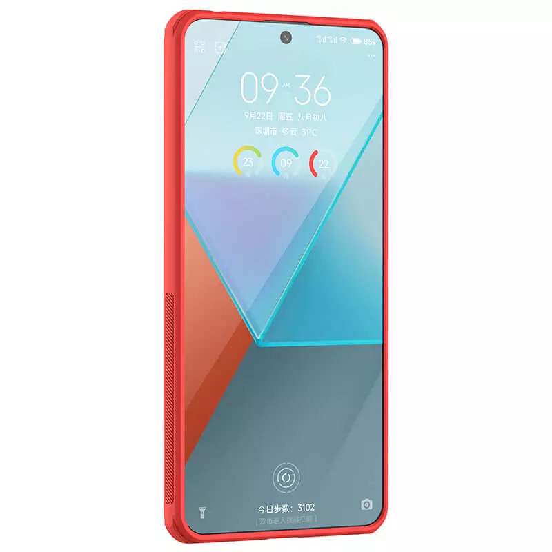 Купить Чехол Nillkin Matte Pro для Xiaomi Poco X6 / Note 13 Pro 5G (Красный / Red) на vchehle.ua