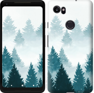 

Чехол Акварельные Елки для Google PixeL 2 XL 863006