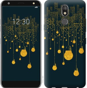 

Чехол Иллюстрация ночного города для LG K40 763936