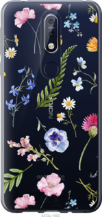

Чехол Цветочный фон v2 для Nokia 7.1 1440571