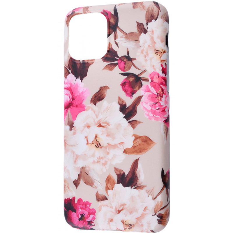 

TPU чехол Flowers Series для Apple iPhone 11 Pro (5.8") (Пионы / Бежевый фон) 770435
