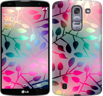 

Чехол Листья для LG G Pro 2 D838 626268