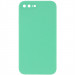 Чехол Silicone Case Square Full Camera Protective (AA) NOLOGO для Apple iPhone 7 plus/8 plus (5.5") (Зеленый / Spearmint)