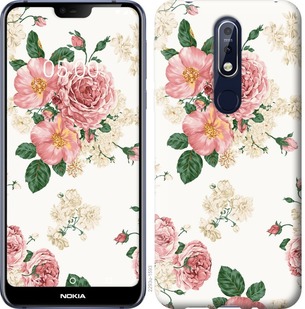 

Чехол цветочные обои v1 для Nokia 7.1 690773