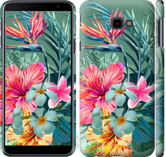 

Чохол Тропічні квіти v1 на Samsung Galaxy J4 Plus 2018 844881