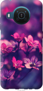 

Чехол Пурпурные цветы для Nokia X10 1272715