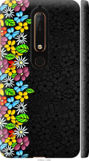 

Чохол квітковий орнамент на Nokia 6.1 694204