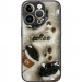 Фото TPU+PC чохол Prisma Plushie на Apple iPhone 16 Pro Max (6.9") (Coffee) на vchehle.ua