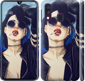 

Чехол Девушка на стиле для Samsung Galaxy A40 2019 A405F 710804