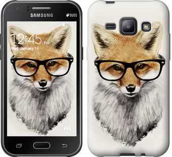 

Чехол Лис в очках для Samsung Galaxy J1 J100H 634281