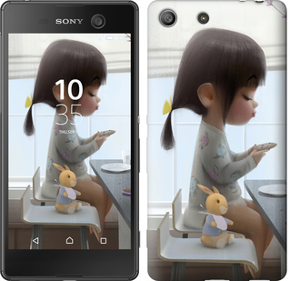 

Чохол Мила дівчинка з зайчиком для Sony Xperia M5 636620