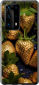 Чехол Золотая клубника для Huawei P40 Pro Plus