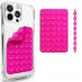Держатель-присоска для телефона Double Side Silicone 100*64мм (Barbie Pink)