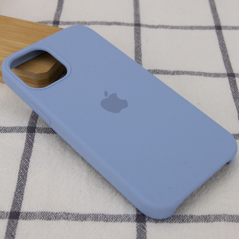 Фото Чохол Silicone Case (AA) на Apple iPhone 12 Pro Max (6.7") (Блакитний / Lilac Blue) на vchehle.ua