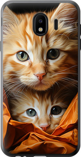 Чехол Котики 2 для Samsung Galaxy J4 2018