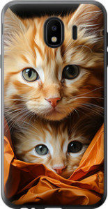 Чехол Котики 2 для Samsung Galaxy J4 2018