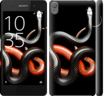 

Чехол Красно-черная змея на черном фоне для Sony Xperia E5 F3311 482166
