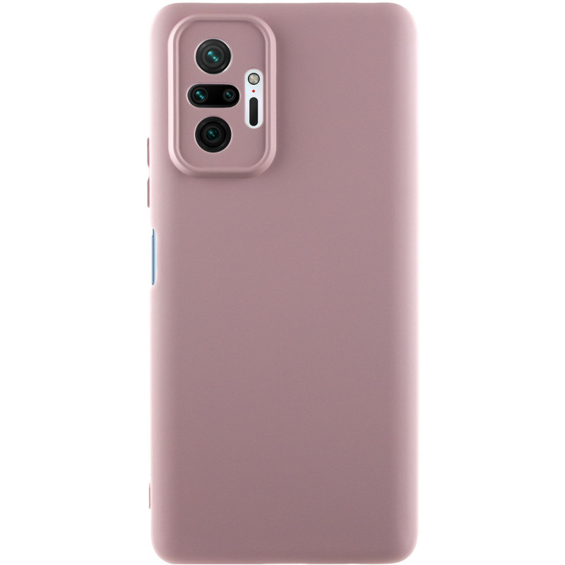 Чохол Silicone Cover Lakshmi Full Camera (A) на Xiaomi Redmi Note 10 Pro / 10 Pro Max (Рожевий / Pink Sand)