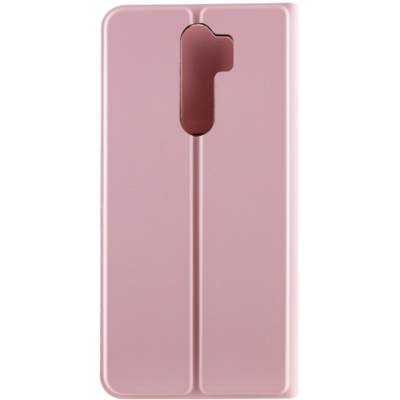 Кожаный чехол книжка GETMAN Elegant (PU) для Xiaomi Redmi Note 8 Pro (Розовый) в магазине vchehle.ua