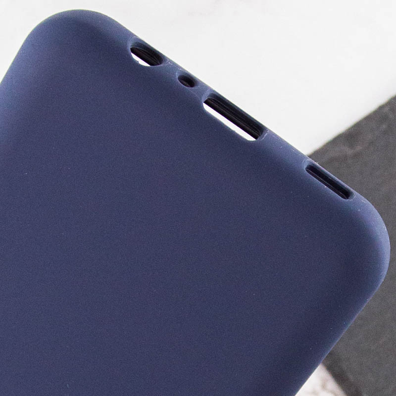 Купити Чохол TPU GETMAN Liquid Silk Full Camera на Samsung Galaxy A06 (Синій / Midnight Blue) на vchehle.ua