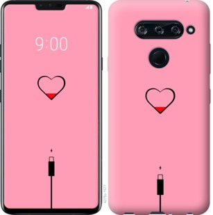 

Чехол Подзарядка сердца1 для LG V40 ThinQ 730169