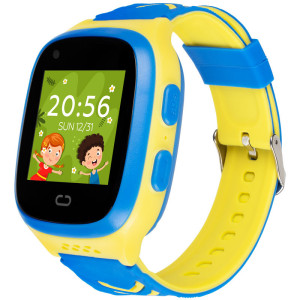 Детские cмарт-часы с GPS трекером 4G Gelius GP-PK006 (IP67) (UA colors)