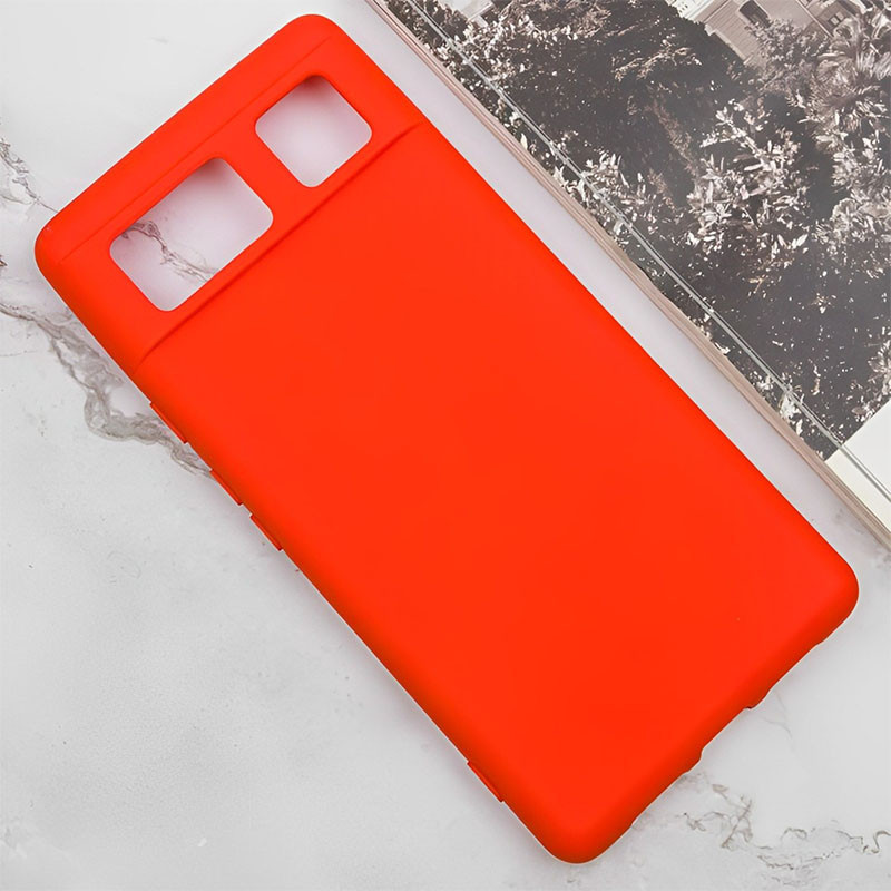 Фото Чехол Silicone Cover Lakshmi (A) для Google Pixel 6 (Красный / Red) на vchehle.ua
