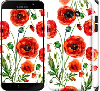 

Чехол Нарисованные маки для Samsung Galaxy A7 (2017) 743779