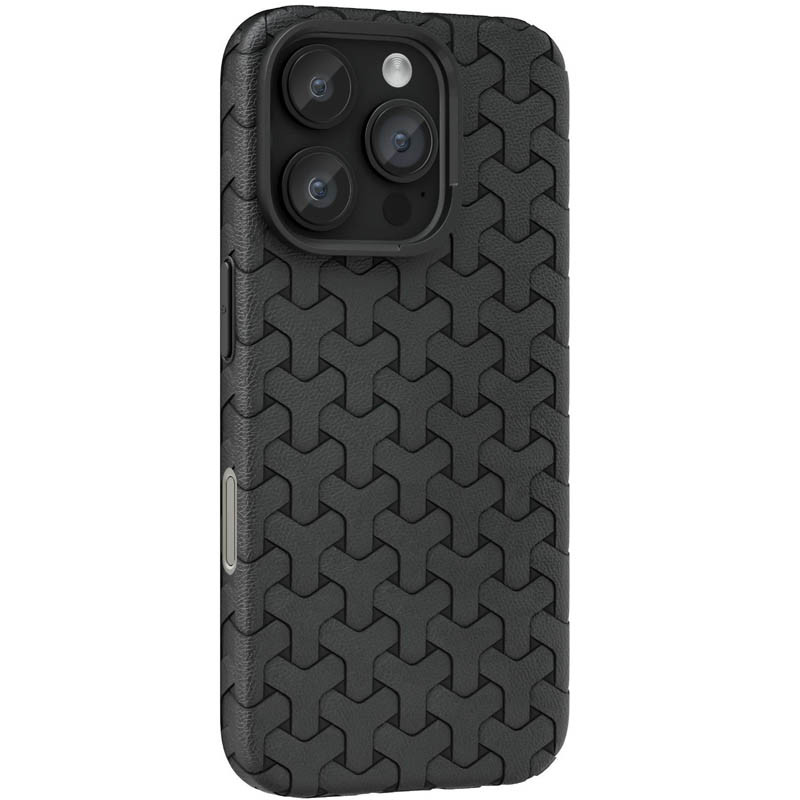 Чохол TPU Weaving на Apple iPhone 16 Pro (6.3") (Black)