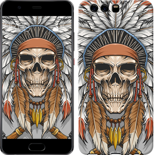 

Чехол Череп индейца для Huawei P10 641249