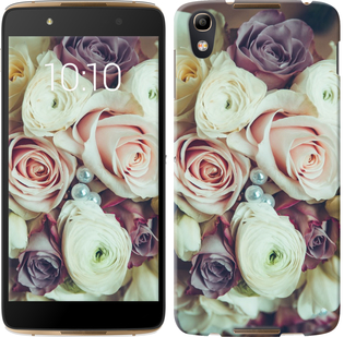 

Чехол Букет роз для Alcatel idol 4 452578